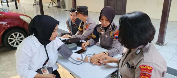 Cek Kesehatan Personil, Polresta Surakarta Siapkan Anggota Hadapi Pilkada 2024