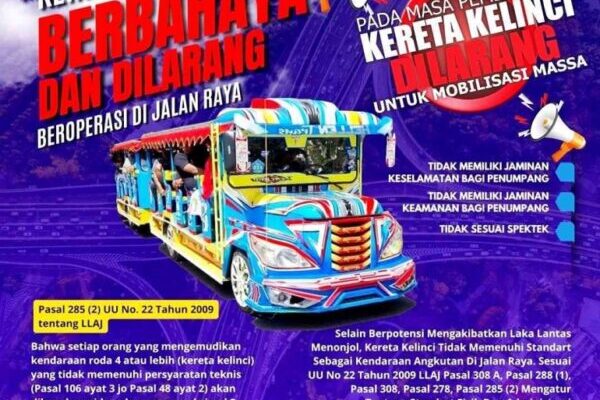 Demi Keselamatan, Kasatlantas Polres Klaten Larang Kereta Kelinci di Jalan Raya