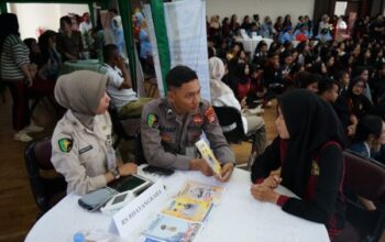 Dukung Job Fair, Rumkit Bhayangkara Edukasi Soal Bakomsus Polri Dan