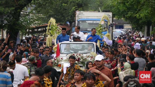 Dukungan Jokowi dan Zulhas untuk Luthfi-Yasin di Acara Doa Bersama