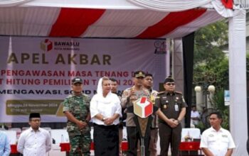 Forkopimda Semarang Gelar Apel Akbar Untuk Awasi Masa Tenang Pilkada