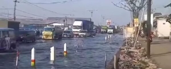 Genangan Rob Seminggu Di Pantura Semarang Demak Timbulkan Kerusakan Dan Kerugian