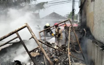 Gudang Listrik Di Sukoharjo Dilalap Api, Kerugian Ditaksir Puluhan Juta