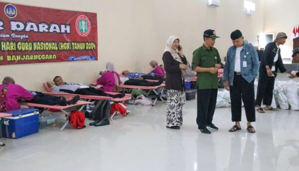 Hut Korpri Dan Pgri Di Banjarnegara Dirayakan Dengan Aksi Donor