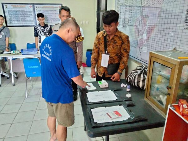 Hak Pilih Terjamin, 13 Tahanan Polres Sukoharjo Berpartisipasi Di Pilkada