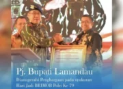 Hari Jadi Brimob, Pj Bupati Lamandau Diganjar Penghargaan