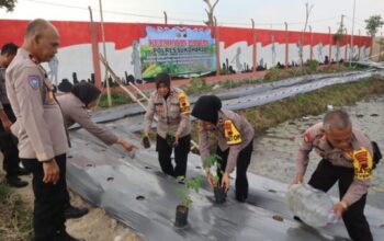 Inisiatif Polres Sukoharjo Untuk Ketahanan Pangan, Budidaya Sayuran Dan Ikan