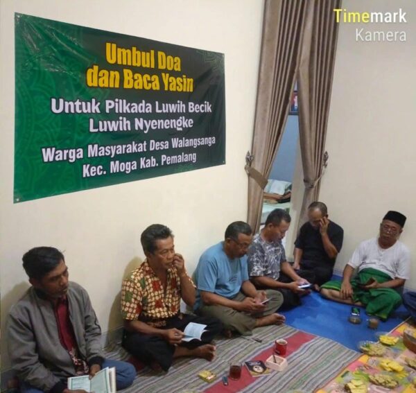 Jelang Pemungutan Suara Pilkada 2024, Masyarakat Pemalang Gelar Umbul Doa