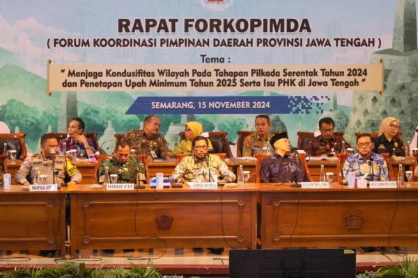 Jelang Pilkada 2024, Pemprov Jateng Bersinergi Dengan Polda Dan Kodam