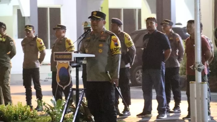 Jelang Pilkada, Kapolres Brebes Turun Langsung Pimpin Patroli Skala Besar