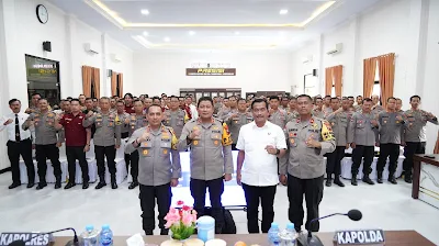 Kapolda Jateng Tegaskan Beberapa Poin Penting Dalam Kunjungan Ke Polres