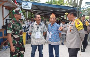 Kapolda Kalteng Dan Danrem Pastikan Pengamanan Tps Di Palangka Raya