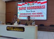 Kapolres Jembrana Pimpin Rapat Penting Untuk Ketahanan Pangan