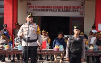 Kapolres Kotim Pimpin Apel Pergeseran Pasukan Dengan Penekanan Strategis