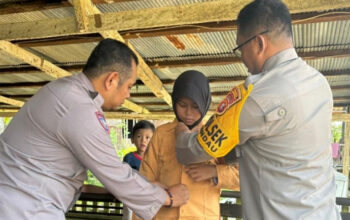 Kapolsek Lamandau Jadi Pionir Peduli Anak Yatim, Ajak Masyarakat Ikut