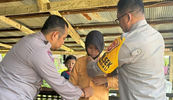 Kapolsek Lamandau Pionir Kepedulian pada Anak Yatim, Inspirasi untuk Warga