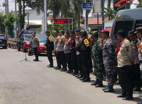 Keamanan Debat Publik Kota Pekalongan Diperketat, Ratusan Personel Gabungan Diturunkan