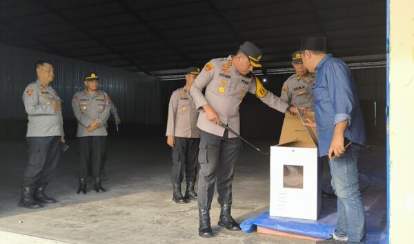 Keamanan Terjamin: Polda Jateng Awasi Proses Pelipatan Surat Suara Pilkada