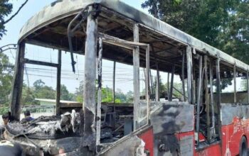 Kebakaran Dahsyat Bus Trans Semarang, Bodi Hangus Setengah