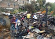 Kebakaran Hebat Di Magelang, 5 Rumah Ludes Dan Uang Rp