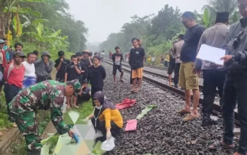 Kecelakaan Di Rel Kalijurang Brebes, Nenek 74 Tahun Tewas Diterjang