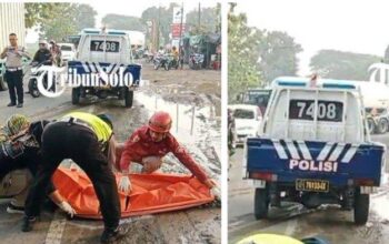 Kecelakaan Di Sragen: Pemotor Bentur Aspal Saat Berangkat Kerja, Korban