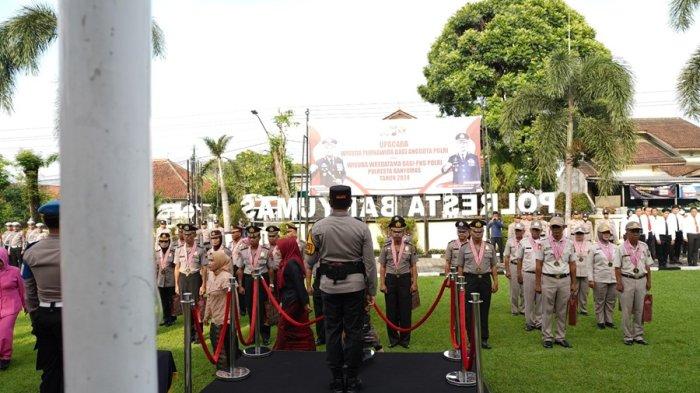 Kombes Pol Ari Wibowo Pimpin Upacara Purna Tugas 38 Anggota