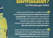 Korupsi Dan Hukum Islam: Bolehkah Memilih Calon Pemimpin Dengan Rekam