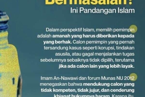 Fatwa Ulama: Bolehkah Memilih Mantan Koruptor sebagai Pemimpin?