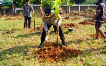 Lahan Kosong Disulap Polres Batang, Perekonomian Masyarakat Terdongkrak