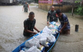 Luapan Sungai Lamandau Rendam Ratusan Rumah, Warga Mulai Mengungsi