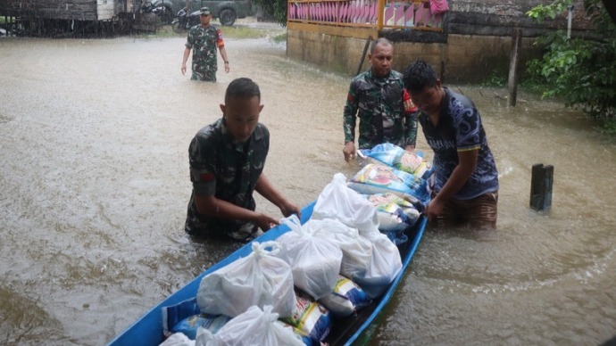 Luapan Sungai Lamandau Rendam Ratusan Rumah, Warga Mulai Mengungsi