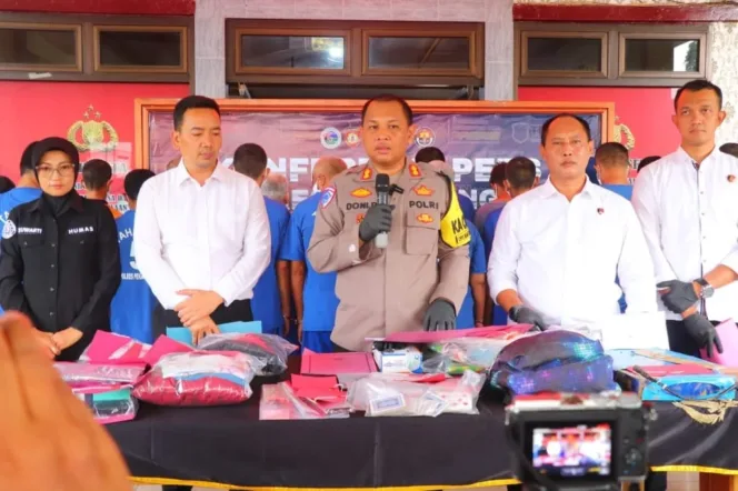 Masa Pilkada 2024, Polres Pekalongan Berhasil Ungkap 23 Kasus Kriminal