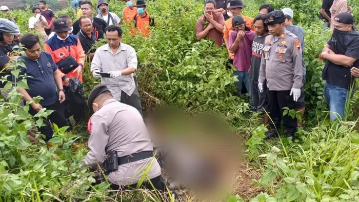 Tragis! Warga Bumiayu Brebes Temukan Mayat Pedagang Hilang di Tengah Rimbunan Alang-Alang