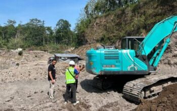 Operasi Tambang Ilegal Di Klaten, Polda Jateng Sita Dua Excavator