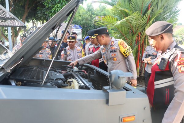 Optimalisasi Keamanan Pilkada: Kapolres Jembrana Lakukan Pengecekan