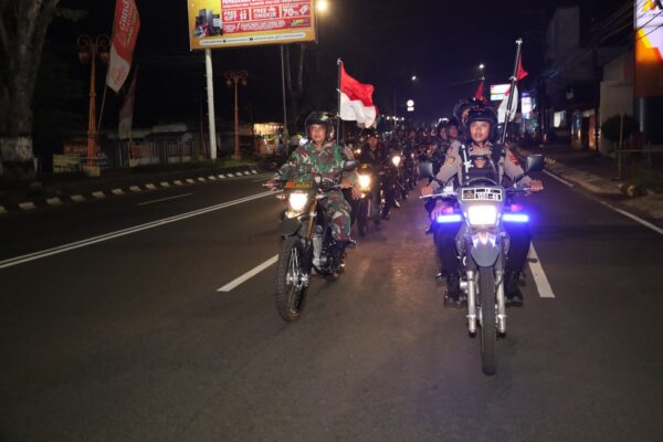 Patroli Gabungan Tni Polri Sukoharjo Amankan Masa Tenang Pilkada