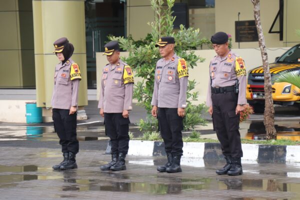 Pemilu Aman, Polres Sukoharjo Gelar Apel Konsolidasi Usai Penghitungan Suara