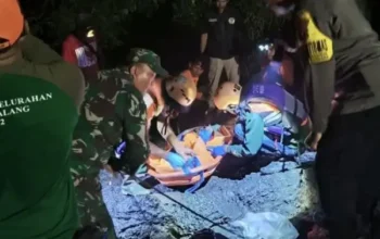 Penemuan Mayat Pria Tanpa Identitas Di Sungai Brantas Kota Malang