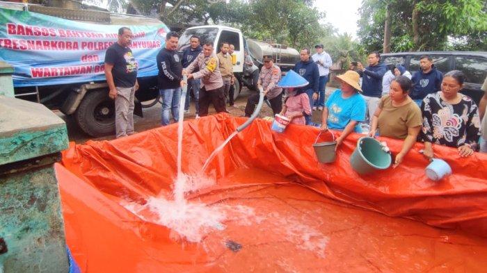 Pengadegan Wangon Menghadapi Krisis Air Bersih, Hanya Hujan Sekali Turun