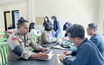 Pengamanan Pilkada 2024, Dokkes Polresta Malang Kota Pastikan Personel Sehat