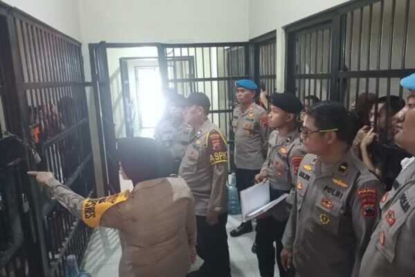 Pengecekan Ruang Tahanan di Polres Sukoharjo: 21 Tahanan Sehat