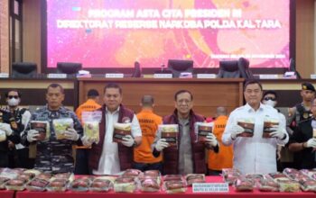 Pengungkapan Jaringan Narkoba Oleh Polda Kaltara Jadi Wujud Komitmen Presiden