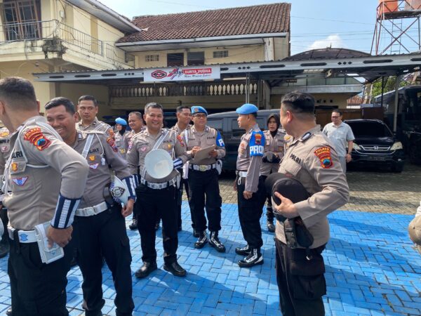 Peningkatan Disiplin Anggota Polres Banjarnegara Lakukan Gaktibplin Terjadwal