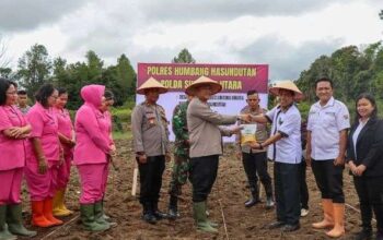 Peran Polri Dalam Mendukung Ketahanan Pangan Di Humbahas Melalui Gugus