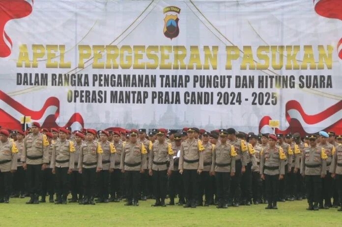 Polda Jateng Kerahkan Ribuan Personel Untuk Amankan Tps Pilkada 2024