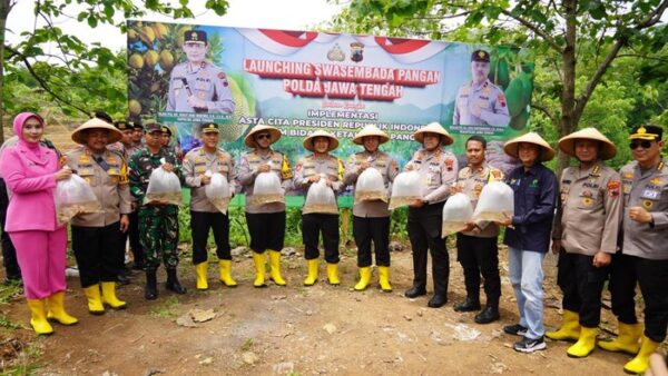 Polda Jateng Rayakan Hari Pahlawan Dengan Peluncuran Program Swasembada Pangan