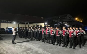 Polda Kalteng Gelar Patroli Skala Besar Tni Polri Pasca Pemungutan Suara