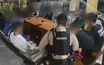 Polisi Gerebek Balap Liar Di Kebumen, Puluhan Pemuda Terciduk