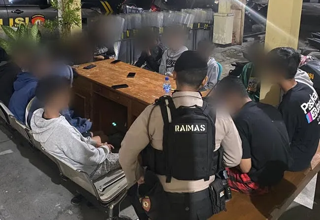 Polisi Gerebek Balap Liar Di Kebumen, Puluhan Pemuda Terciduk